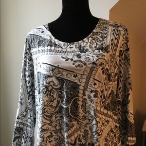 Chico’s 3/4 Length Sleeve Top